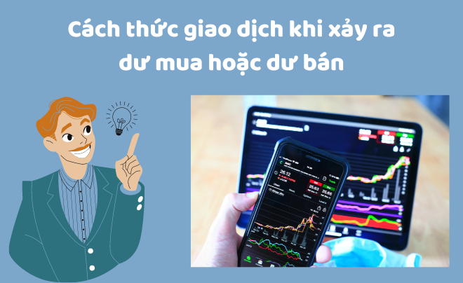 Cách thức giao dịch khi xảy ra dư mua hoặc dư bán